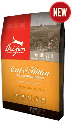 אוריג'ן מזון לחתלתולים וחתולים בוגרים 1.8ק"ג Orijen Cat & Kittens