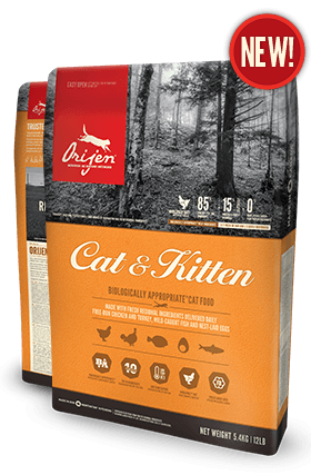 אוריג'ן מזון לחתלתולים וחתולים בוגרים 4.5 ק"ג Orijen Cat & Kittens