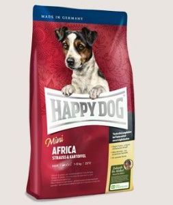 מזון לכלבים מבוגרים HAPPY DOG אפריקה מיני 4 ק"ג