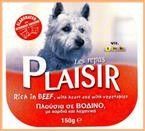 Plaisir מעדן לכלב - בקר 150 גרם