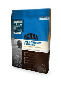 מזון לכלבים אקאנה עוף וירקות -11.4 ק"ג ACANA COBB CHICKEN & GREENS