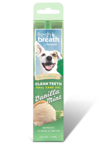 טרופיקלין - ג'ל ניקוי שיניים בטעם גלידה לכלבים